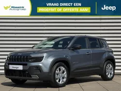 Grijs Nieuw 2025 Jeep Avenger EV Longitude SUV | € 44.720