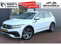 Wit (metallic) Gebruikt 2021 VW Tiguan R-line SUV | € 34.399 (Eerlijke prijs)