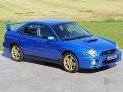 Blauw, metallic lak Gebruikt 2002 Subaru Impreza Sedan | € 36.750