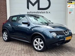 Blauw, metallic lak Gebruikt 2013 Nissan Juke Acenta SUV | € 6.699 (Eerlijke prijs)