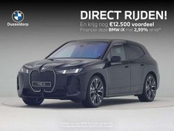Zwart Nieuw 2025 BMW iX M Sport SUV | € 133.265 (Duur)