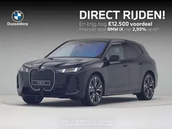 Zwart Nieuw 2025 BMW iX M Sport SUV | € 133.265