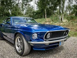 Blauw Gebruikt 1969 Ford Mustang GT Coupé | € 99.000