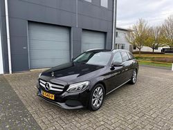 Zwart Gebruikt 2017 Mercedes C200 Prestige Stationwagen | € 12.950 (Super prijs)