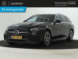 Zwart, metallic lak Gebruikt 2022 Mercedes C300 AMG Stationwagen | € 37.945 (Iets duurder)
