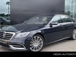 Blauw, metallic lak Gebruikt 2018 Mercedes S350 AMG line Sedan | € 54.750 (Super prijs)