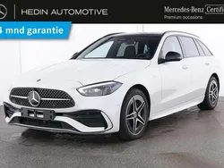 Wit Gebruikt 2025 Mercedes C300e AMG line Stationwagen | € 56.900 (Iets duurder)