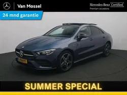 Blauw Gebruikt 2021 Mercedes CLA250e AMG line Sedan | € 35.945 (Eerlijke prijs)