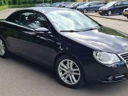Zwart Gebruikt 2009 VW Eos Highline Cabriolet | € 7.999 (Eerlijke prijs)