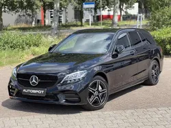 Zwart Gebruikt 2020 Mercedes C300e AMG Stationwagen | € 27.950 (Super prijs)