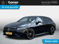 Zwart Gebruikt 2024 Mercedes CLA180 Shooting Brake AMG line Stationwagen | € 44.950