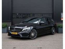 Zwart Gebruikt 2017 Mercedes C180 AMG Stationwagen | € 21.500 (Duur)
