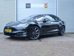 Zwart Gebruikt 2017 Tesla Model S Performance Sedan | € 34.999