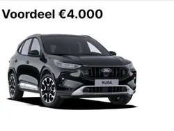 Zwart Nieuw 2025 Ford Kuga Active X SUV | € 45.135 (Goede deal)