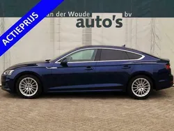 Blauw, metallic lak Gebruikt 2019 Audi A5 Sportback Proline Hatchback | € 27.900 (Goede deal)
