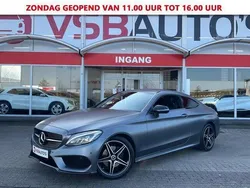 Grijs, andere lak Gebruikt 2017 Mercedes C200 AMG Coupé | € 20.750 (Super prijs)