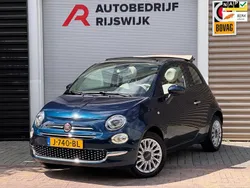 Blauw Gebruikt 2020 Fiat 500C Lounge Cabriolet | € 13.950 (Eerlijke prijs)