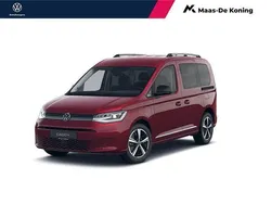 Rood Nieuw 2025 VW Caddy Style MPV | € 46.226 (Duur)