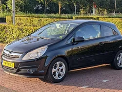 Zwart Gebruikt 2007 Opel Corsa Enjoy Hatchback | € 1.500 (Iets duurder)