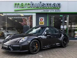 Zwart Gebruikt 2016 Porsche 911 Turbo S Coupé | € 139.950
