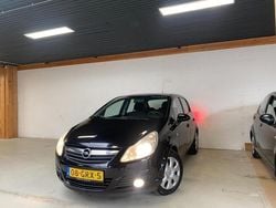 Zwart Gebruikt 2008 Opel Corsa Enjoy Hatchback | € 3.950 (Iets duurder)