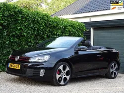 Zwart, metallic lak Gebruikt 2012 VW Golf Cabriolet GTI Cabriolet | € 9.950 (Eerlijke prijs)