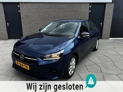 Blauw Gebruikt 2021 Opel Corsa Edition Hatchback | € 11.999 (Eerlijke prijs)