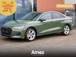 Groen, metallic lak Nieuw 2024 Audi A3 Advanced Sedan | € 37.865 (Eerlijke prijs)