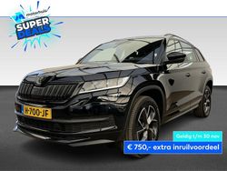 Zwart Gebruikt 2020 Skoda Kodiaq SportLine SUV | € 26.745 (Eerlijke prijs)
