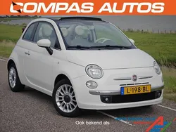 Wit Gebruikt 2014 Fiat 500C Lounge Cabriolet | € 6.950 (Eerlijke prijs)