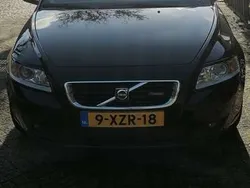 Zwart Gebruikt 2008 Volvo V50 Momentum Stationwagen | € 3.000 (Iets duurder)