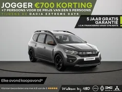 Grijs Nieuw 2025 Dacia Jogger Extreme MPV | € 28.675 (Eerlijke prijs)