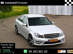 Grijs, metallic lak Gebruikt 2014 Mercedes C180 AMG Sedan | € 14.950 (Super prijs)