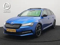 Blauw Gebruikt 2020 Skoda Superb Business Line Stationwagen | € 30.890 (Iets duurder)