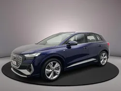 Blauw Gebruikt 2024 Audi Q4 e-tron S-Line SUV | € 44.900