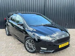 Zwart Gebruikt 2017 Ford Focus ST-Line Stationwagen | € 12.950 (Eerlijke prijs)