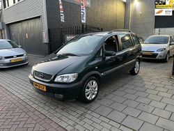 Groen, metallic lak Gebruikt 2002 Opel Zafira Elegance MPV | € 1.499 (Goede deal)
