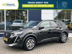 Zwart Gebruikt 2021 Peugeot e-2008 Active SUV | € 17.435