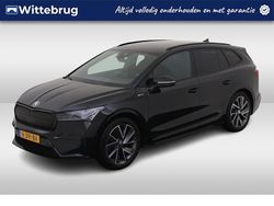 Zwart Gebruikt 2022 Skoda Enyaq iV SportLine SUV | € 25.950 (Eerlijke prijs)