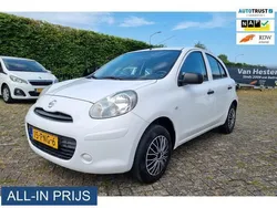 Wit Gebruikt 2011 Nissan Micra Visia Hatchback | € 3.700 (Iets duurder)