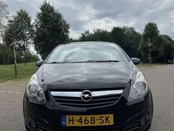 Zwart Gebruikt 2007 Opel Corsa Essentia MPV | € 2.450 (Duur)
