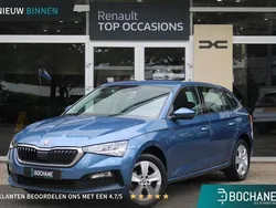 Titan blue metallic (blauw metallic) Gebruikt 2021 Skoda Scala Ambition Hatchback | € 15.950 (Eerlijke prijs)