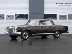 Bruintabakbraun (db 423) Gebruikt 1970 Mercedes 280 SE Coupé | € 129.000