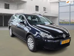 Zwart Gebruikt 2010 VW Golf VI Stationwagen | € 2.600 (Goede deal)