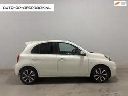 Wit, metallic lak Gebruikt 2016 Nissan Micra N-TEC Hatchback | € 6.988 (Eerlijke prijs)