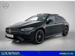 Zwart Nieuw 2025 Mercedes CLA250 Shooting Brake Business Stationwagen | € 57.055 (Iets duurder)