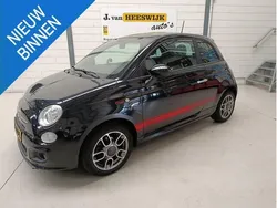 Zwart Gebruikt 2015 Fiat 500 Lounge Hatchback | € 7.750 (Eerlijke prijs)