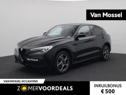 Zwart Gebruikt 2022 Alfa Romeo Stelvio Sprint SUV | € 47.844 (Super prijs)