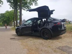 Zwart Gebruikt 2017 Tesla Model X SUV | € 24.999 (Super prijs)