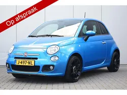 Blauw Gebruikt 2015 Fiat 500S Hatchback | € 6.999 (Goede deal)